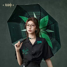 Load image into Gallery viewer, Genshin Impact Alhaitham Themed Folding Umbrella Preorder
