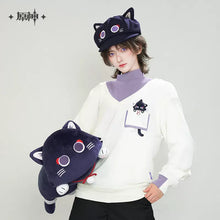 Load image into Gallery viewer, Genshin Impact Wanderer Themed Cat Sweatshirt Preorder
