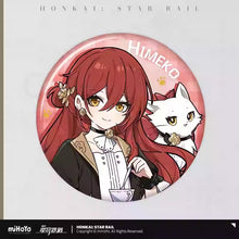 Load image into Gallery viewer, Honkai: Star Rail Tiny Cat Themed Character Badge Preorder
