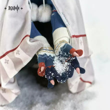 Load image into Gallery viewer, Genshin Impact Alyosha Themed Shawl Blanket and Gloves

