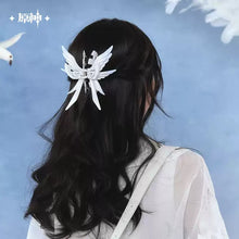 Load image into Gallery viewer, Genshin Impact Columbina Themed Claw Clip Hair Accessory Preorder
