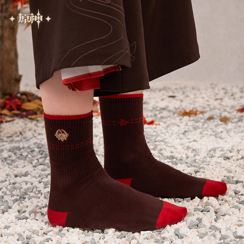 Genshin Impact Kaedehara Kazuha Themed Socks Set Preorder