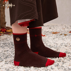 Genshin Impact Kaedehara Kazuha Themed Socks Set Preorder