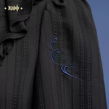 Load image into Gallery viewer, Genshin Impact Furina Themed Long Sleeved Waisted Blouse Preorder

