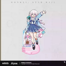 Load image into Gallery viewer, Honkai: Star Rail Tiny Cat Themed Acrylic Character Stand Preorder
