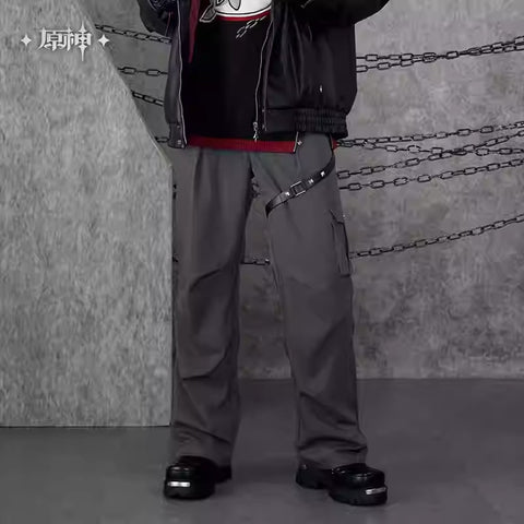 Genshin Impact Wriothesley Themed Casual Pants Preorder