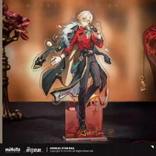 Load image into Gallery viewer, Honkai: Star Rail Train Travel Journal Themed Acrylic Character Stand Preorder
