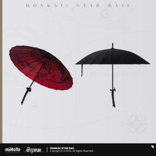 Load image into Gallery viewer, Honkai: Star Rail Acheron Themed Long Umbrella Preorder
