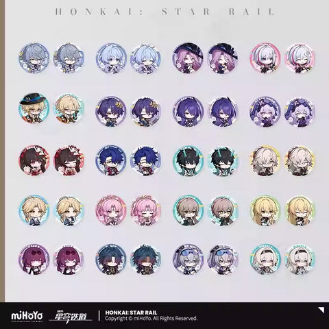 Honkai: Star Rail Owlbert’s Reception Room Character Badge Set Preorder
