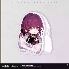 Load image into Gallery viewer, Honkai: Star Rail Nameless Guest Themed Acrylic Character Clip Preorder

