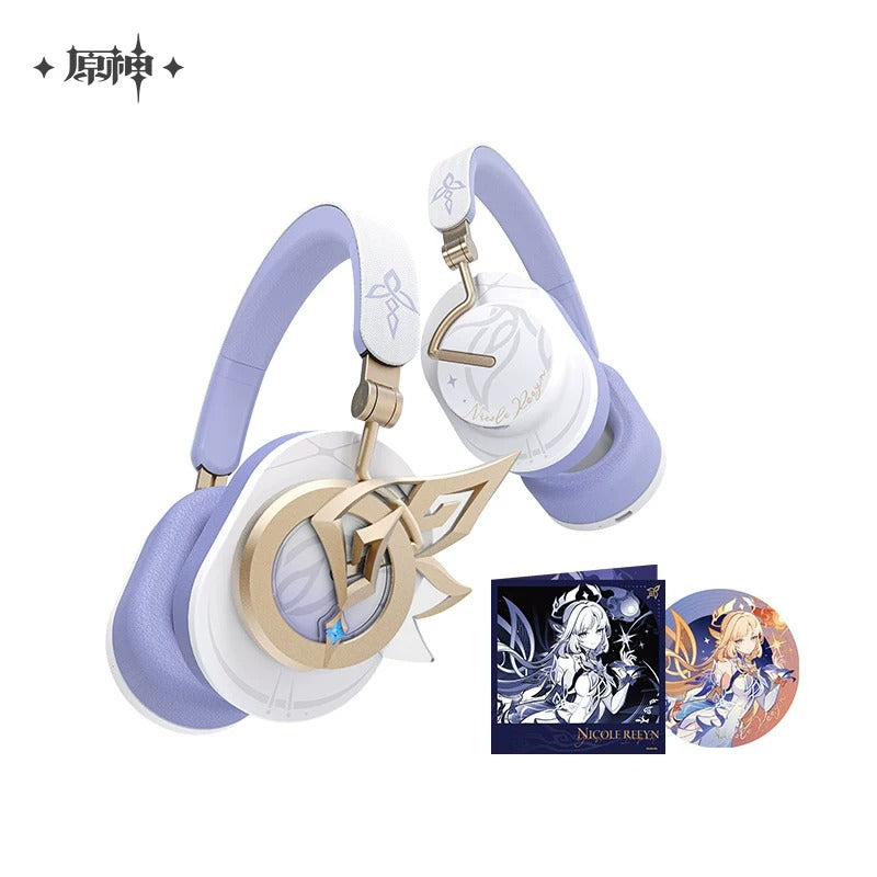 Genshin Impact Silent Within the Noise Nicole Themed Over-Ear Headphone Gift Box Preorder