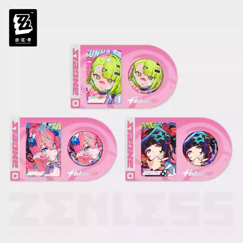 Zenless Zone Zero Angels of Delusion Character Badge and Mini Card Set Preorder