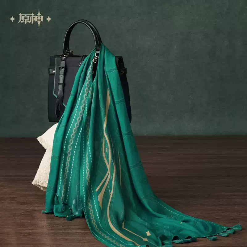 Genshin Impact Alhaitham Themed Spring/Summer Shawl/Scarf Preorder