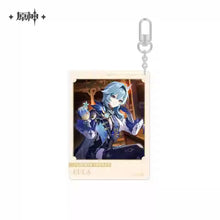 Load image into Gallery viewer, Genshin Impact Destined Day Themed Acrylic Character Keychain Preorder
