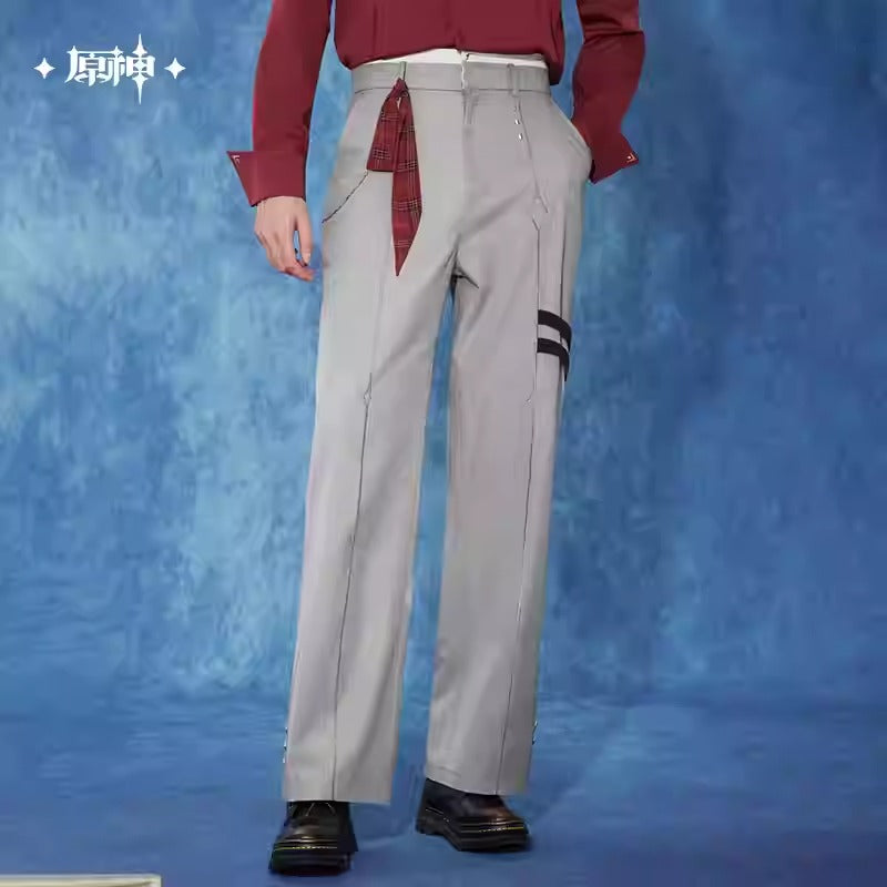 Genshin Impact Tartaglia/Childe Themed Casual Pants Preorder