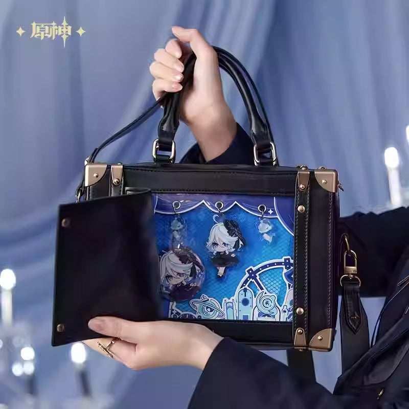Genshin Impact Furina Themed Baguette Bag / Ita Bag Preorder