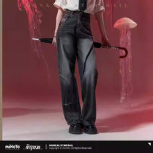 Load image into Gallery viewer, Honkai: Star Rail Evernight Themed Jeans Preorder
