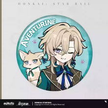 Load image into Gallery viewer, Honkai: Star Rail Tiny Cat Themed Character Badge Preorder
