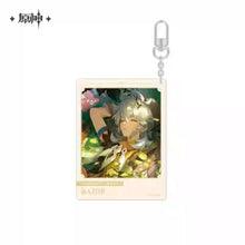 Load image into Gallery viewer, Genshin Impact Destined Day Themed Acrylic Character Keychain Preorder
