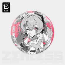 Load image into Gallery viewer, Zenless Zone Zero Angels of Delusion Cinema Themed Reflective Character Badge Preorder
