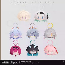 Load image into Gallery viewer, Honkai: Star Rail Big Head Themed Plush Keychain Preorder
