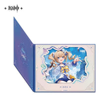 Load image into Gallery viewer, Genshin Impact Destined Day Themed 2025 Flip-Style Character Signboard Preorder
