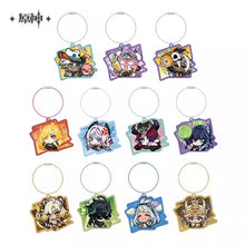 Load image into Gallery viewer, Genshin Impact Natlan Emoticon Character Acrylic Keychain Preorder
