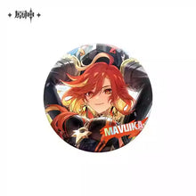Load image into Gallery viewer, Genshin Impact Genshin Themed Character Badge Preorder
