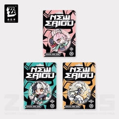 Zenless Zone Zero New Eridu Themed Krampus Compliance Authority Chibi Character Badge Preorder