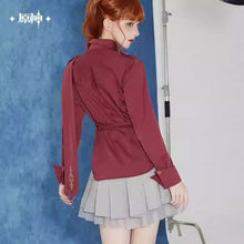 Load image into Gallery viewer, Genshin Impact Tartaglia/Childe Themed Flowing Ribbon Long-Sleeved Shirt Preorder
