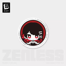 Load image into Gallery viewer, Zenless Zone Zero Tiny Agent Themed Embossed Paper Badge Blind Box Preorder
