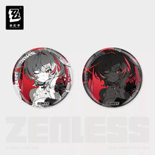Load image into Gallery viewer, Zenless Zone Zero Flint Workshop Cinema Themed Reflective Character Badge Preorder
