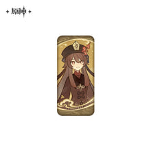 Load image into Gallery viewer, Genshin Impact The Moon Amidst The Wandering Cloud Liyue Themed Paper Badge Preorder
