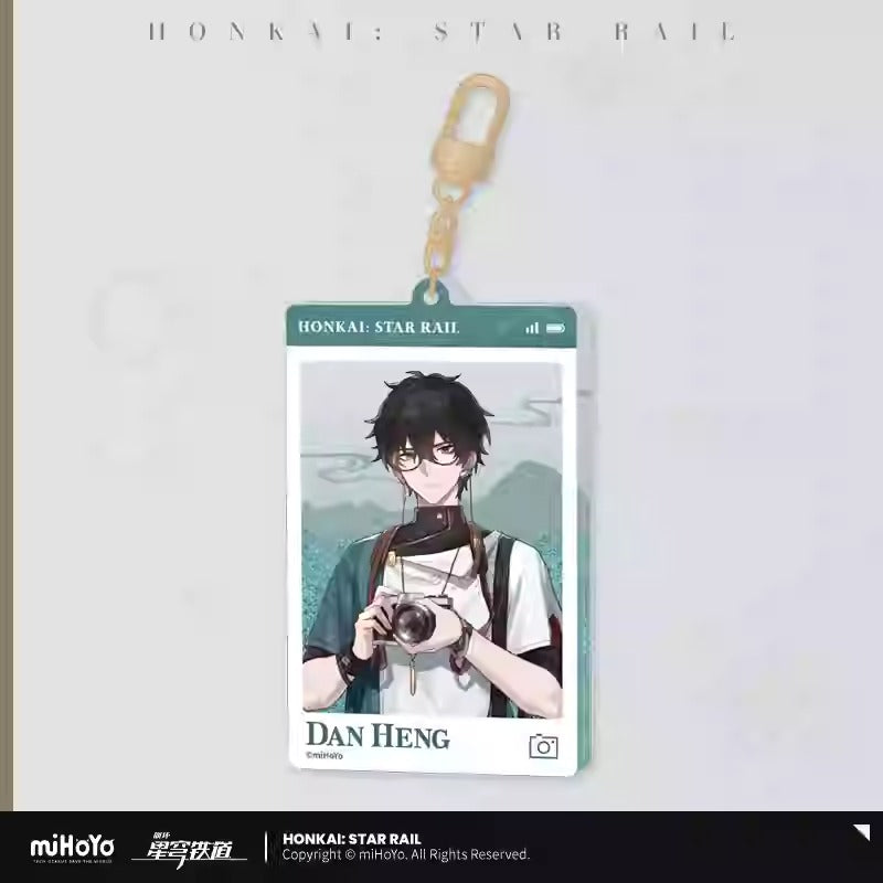 Honkai: Star Rail Express Travel Notes Acrylic Keychain