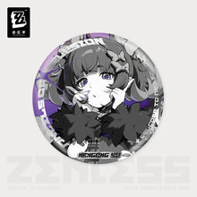 Load image into Gallery viewer, Zenless Zone Zero Angels of Delusion Cinema Themed Reflective Character Badge Preorder
