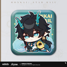 Load image into Gallery viewer, Honkai: Star Rail Pom Pom Exhibition Hall Themed Square Badge
