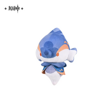 Load image into Gallery viewer, Genshin Impact Fontaine Fontemer Aberrant Bubbly Seahorse Plush Keychain
