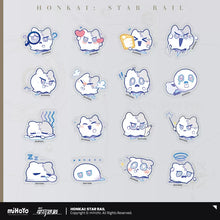 Load image into Gallery viewer, Honkai: Star Rail Pom Pom Exhibition Hall Themed Sticker Pack
