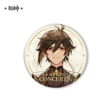 Load image into Gallery viewer, Genshin Impact Melodies of an Endless Journey Concert Themed Character Badge Preorder
