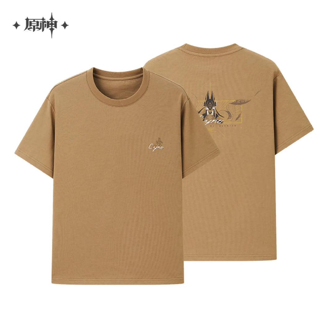 Genshin Impact Cyno Themed T-Shirt Preorder