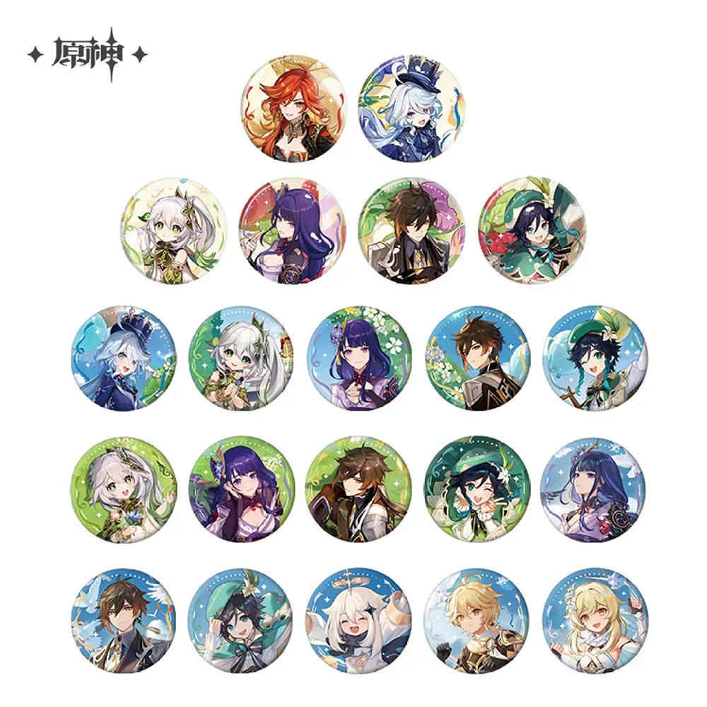 Genshin Impact Anniversary Character Badge Preorder