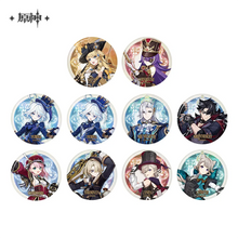 Load image into Gallery viewer, Genshin Impact Fontaine Character Badges
