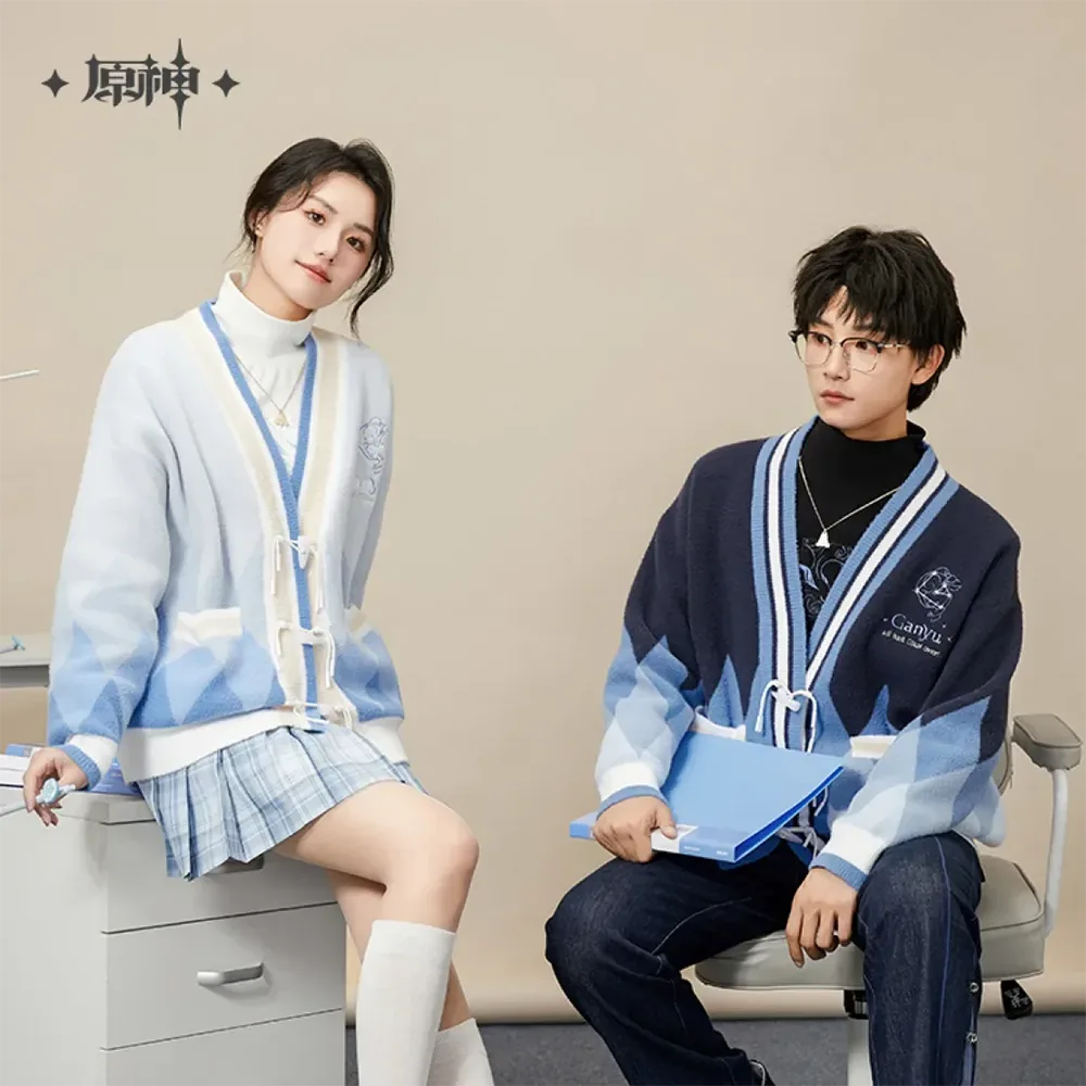 Genshin Impact Ganyu Themed Cardigan Preorder