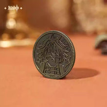 Load image into Gallery viewer, Genshin Impact Flins Decision Coin Necklace Preorder
