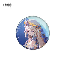 Load image into Gallery viewer, Genshin Impact Song of the Welkin Moon Themed Badge Preorder
