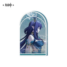 Load image into Gallery viewer, Genshin Impact Moonlit Ballad Of The Night Themed Thick Acrylic Ornament Preorder

