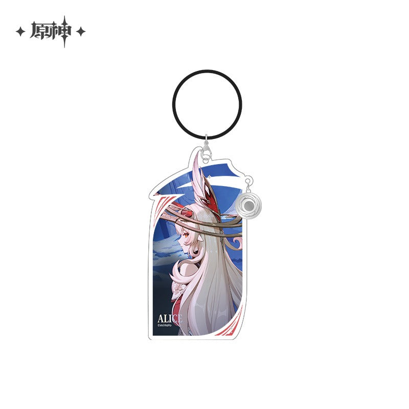 Genshin Impact Song of the Welkin Moon Themed Acrylic Hanging Ornament Preorder
