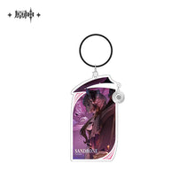 Load image into Gallery viewer, Genshin Impact Song of the Welkin Moon Themed Acrylic Hanging Ornament Preorder
