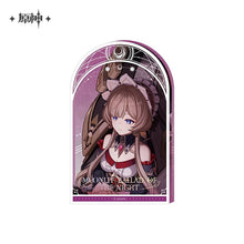 Load image into Gallery viewer, Genshin Impact Moonlit Ballad Of The Night Themed Thick Acrylic Ornament Preorder

