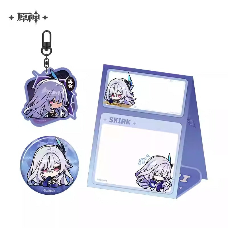 Genshin Impact Skirk Emoticon Merchandise Preorder